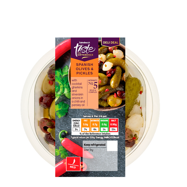 Spanish Olives & Pickles