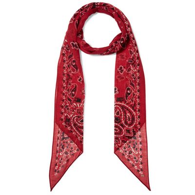 Paisley Wool Scarf from Saint Laurent