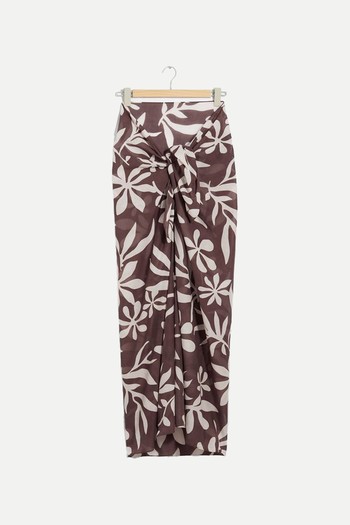 Printed Cotton-Voile Sarong from & Other Stories