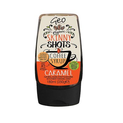 Skinny Shots Caramel Coffee Syrup from Geo Organics