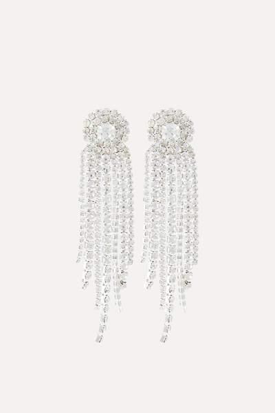 Mariella Crystal-Embellished Drop Earrings