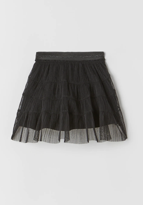 Pleated Tulle Skirt from Zara