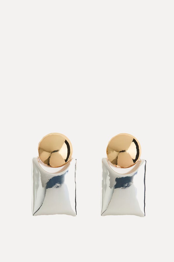 Two-Tone Earrings from H&M