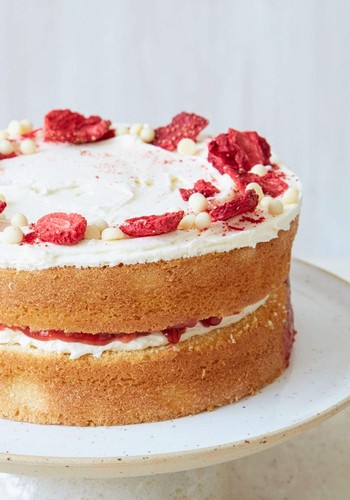 Victoria Strawberry Sponge Cake from Cutter & Squidge