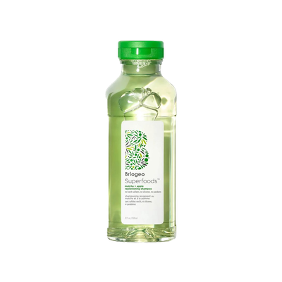 Superfoods Matcha + Apple Replenishing Shampoo from Briogeo