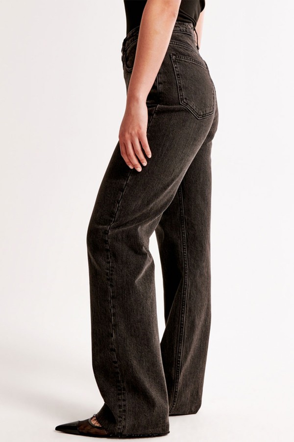 Curve Love High Rise 90s Relaxed Jean from Abercrombie & Fitch