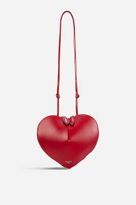 Le Coeur Heart-Shaped Leather Cross-Body Bag  from Alaia