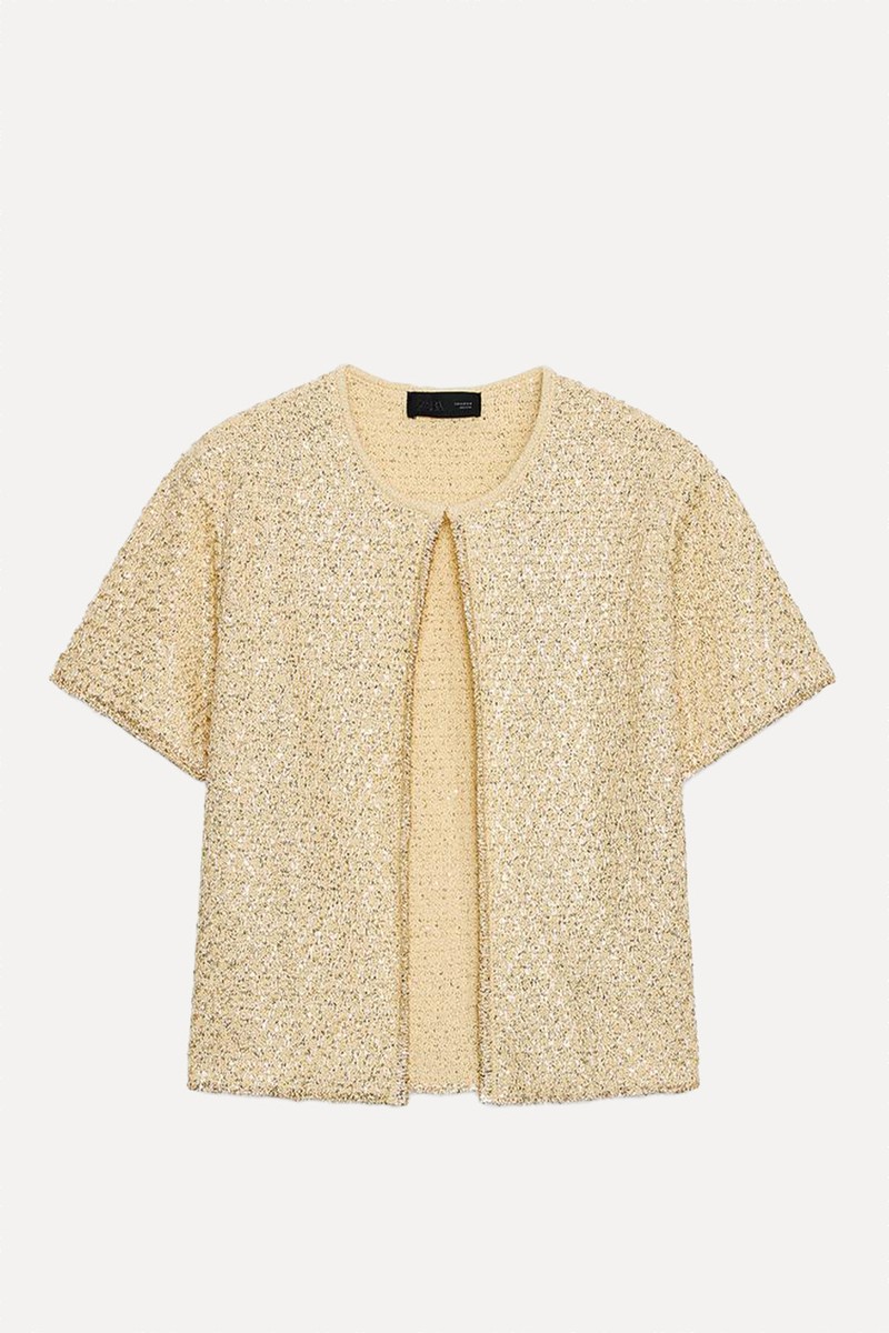 Sequin Cardigan