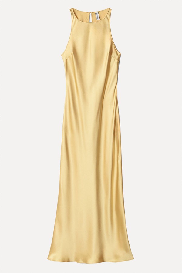 Sleeveless Satin Midi Dress from & Other Stories