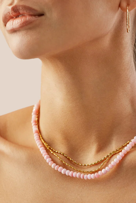 Love Beaded Gemstone Necklace, £150 | Monica Vinader