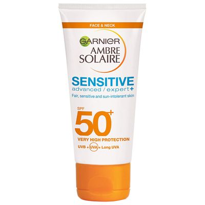 Ambre Solaire Sensitive Face & Neck SPF 50+ from Garnier