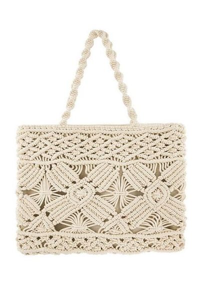 Macrame Shopper Bag from Accessorize