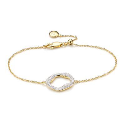 Riva Diamond Circle Chain Bracelet