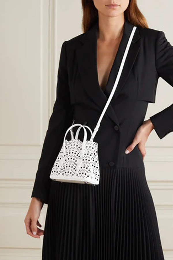 Le Mina Leather Tote from Alaïa