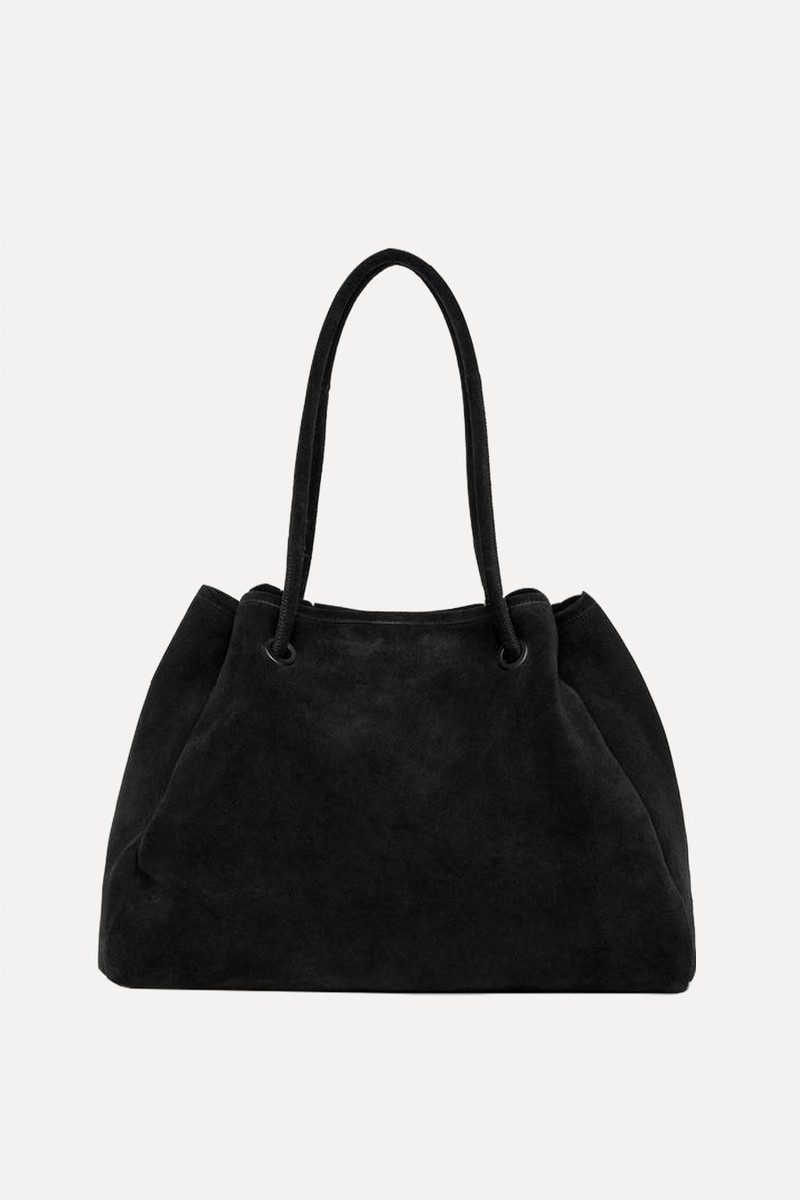Suede Tote Bag from ARKET