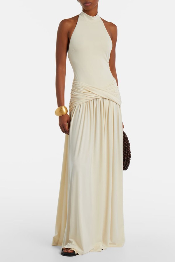 Zoya Halterneck Maxi Dress from Bananhot
