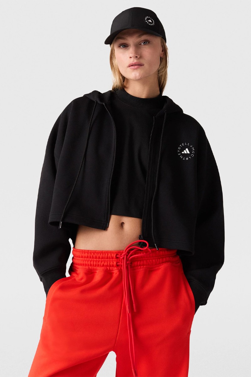 TrueLife Cropped Zip Hoodie