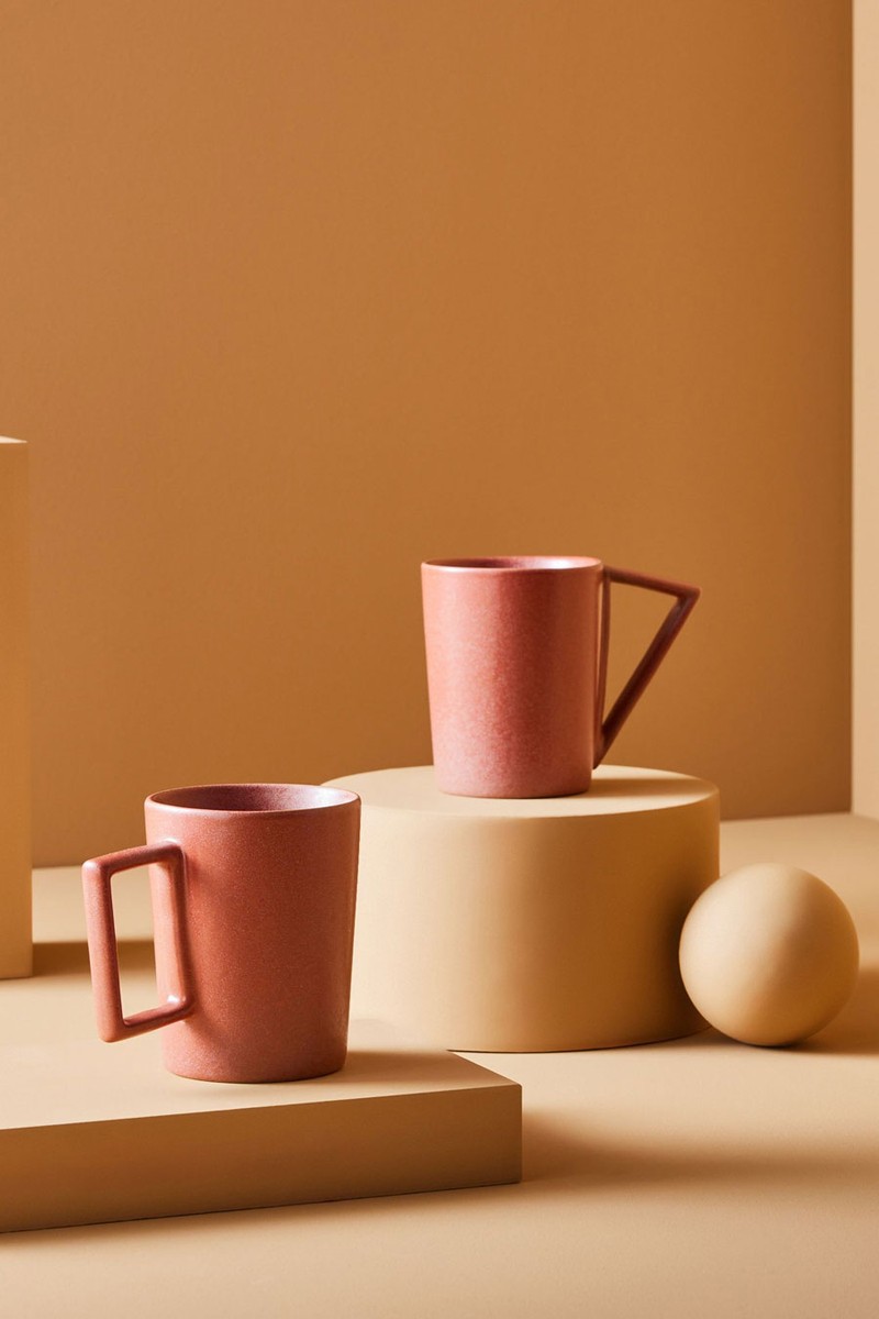 Set Of 2 Hazel Mugs