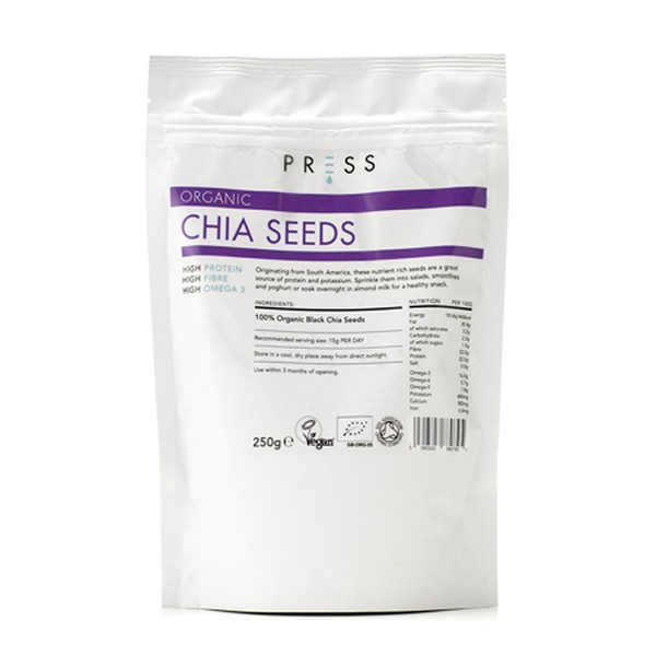 Chia Seeds from London Press