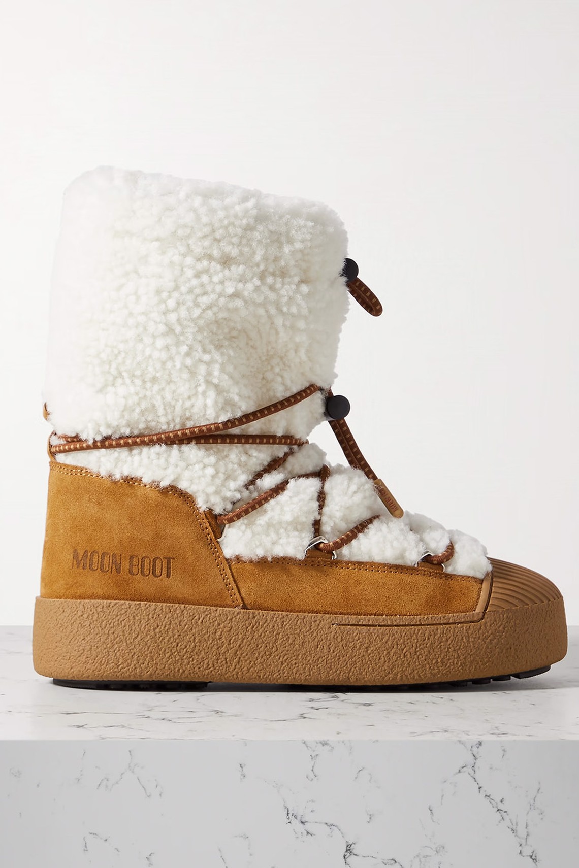 LTrack Shearling Snow Boots from Moon Boot