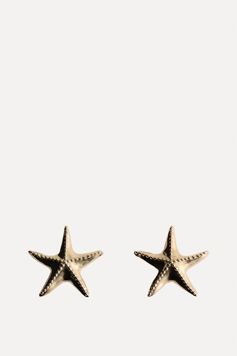 Star Design Earrings from Mango