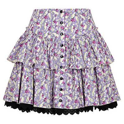 The Prairie Floral Print Stretch Cotton Mini Skirt from Marc Jacobs
