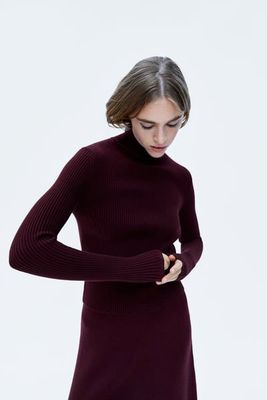 Ribbed Sweater from Zara