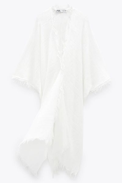 Kimono With Fringe from Zara