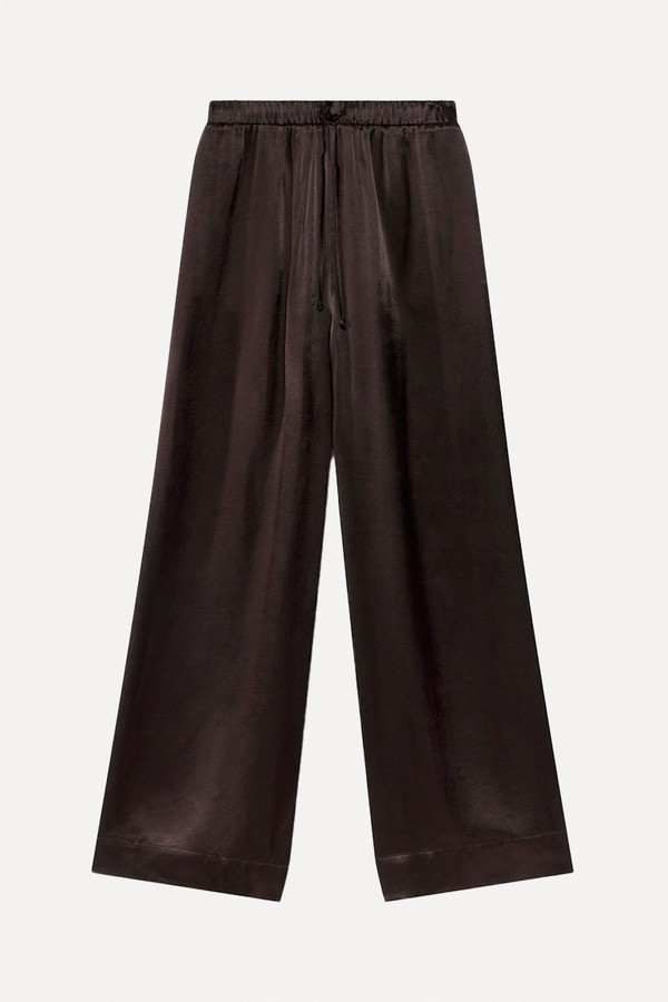 Satin Wide Trousers from Mint Velvet