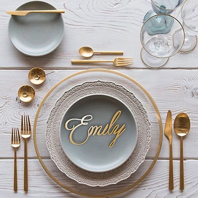 Wooden Place Name from Cake Toppers For You
