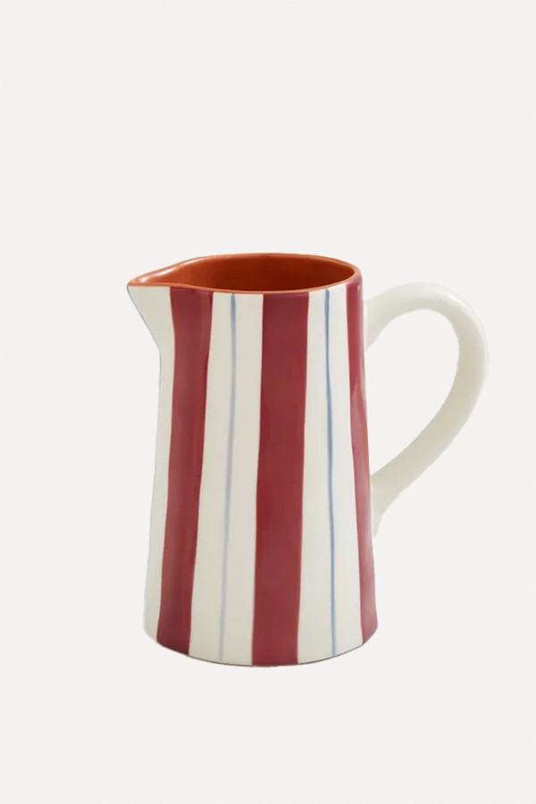 Ceramic Stripe Jug