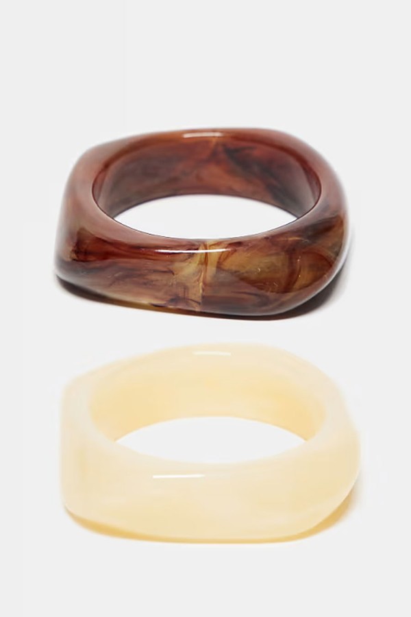 Square Bangle 2 pack from Reclaimed Vintage