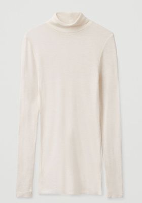 Slim-Fit Turtleneck Top from COS