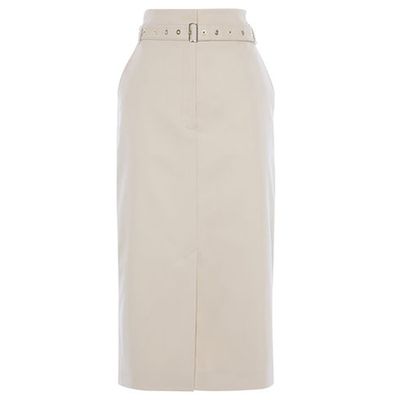 Belted Utility Skirt