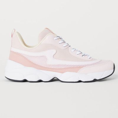 Light Powder Pink Trainers from H&M