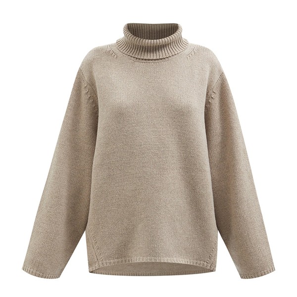 Roll-Neck Wool-Blend Sweater from Totême
