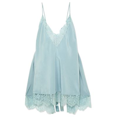 Open Back Lace-Trimmed Silk Camisole from Stella McCartney