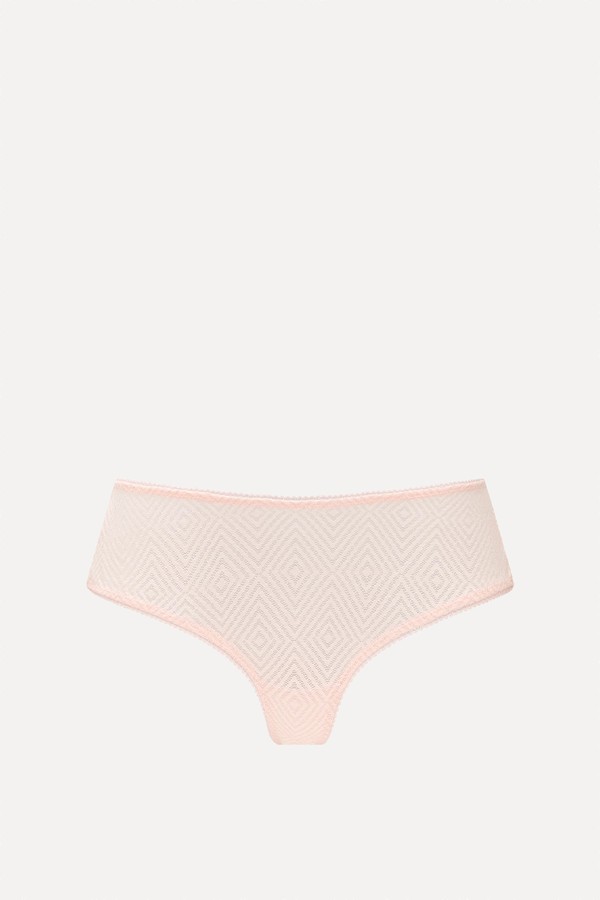 The Sheer Deco Barely There Thong