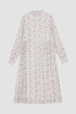 Women's Printed Georgette Midi Dress from Ganni
