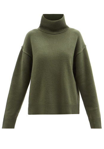 Wool-Blend Roll-Neck Sweater from Allude