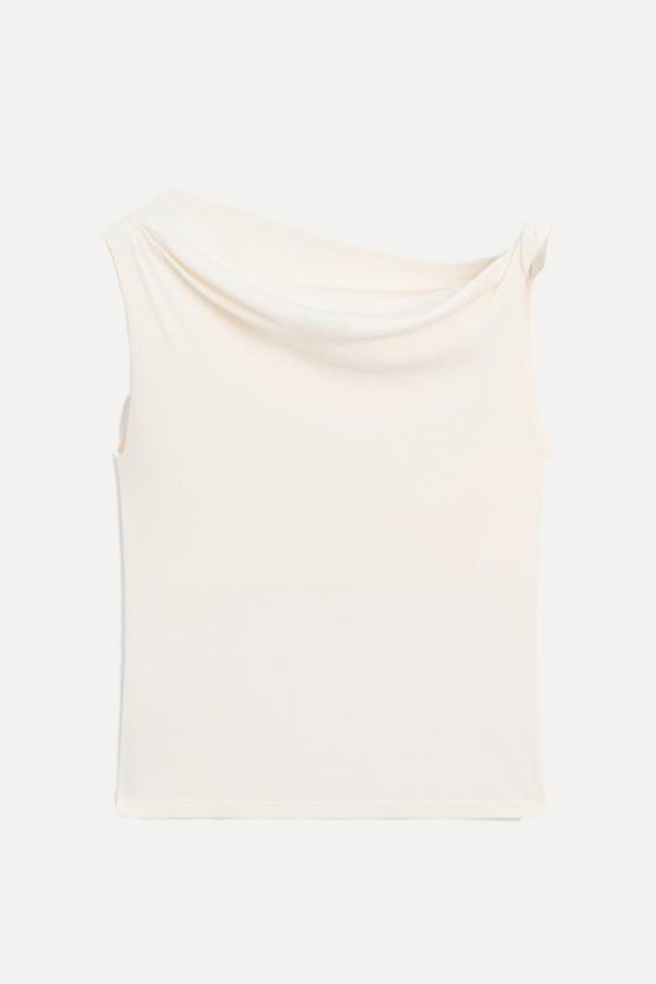 z from Draped Top With Knot Detail, £35.95 | Massimo Dutti