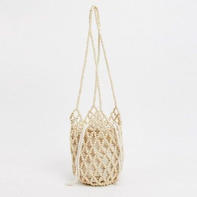 Beaded Basket Grab Bag from Accessorize