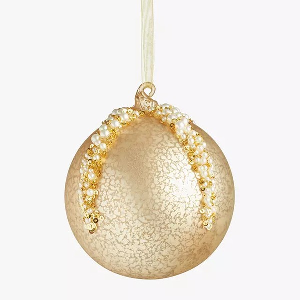 Blush Coast Pearl & Sequin Bauble
