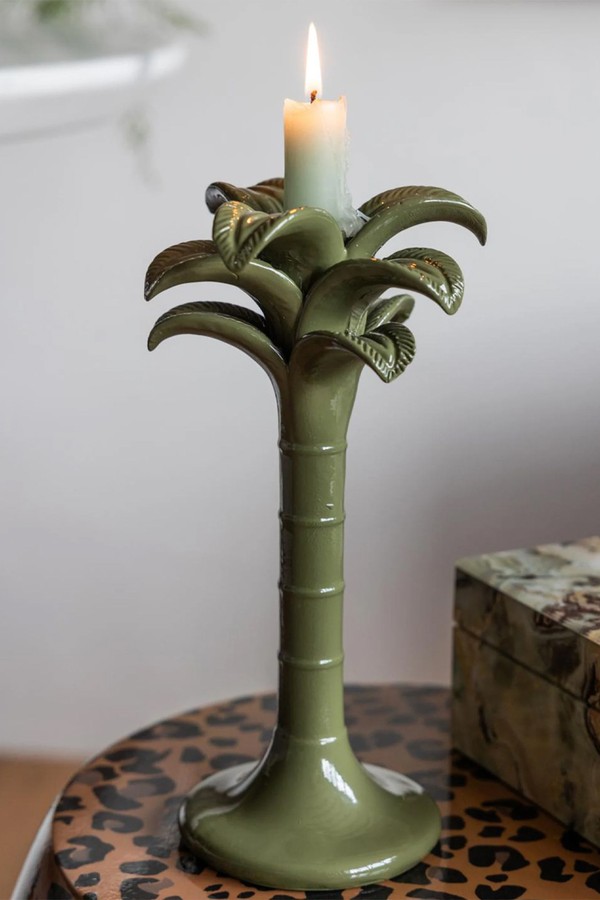 Palm Tree Taper Holder from Rockett St George