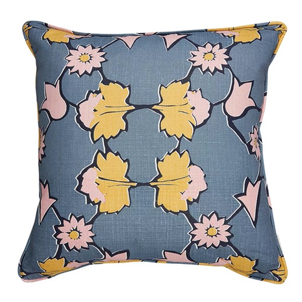 Pink Ochre Cushion from Mimi Pickard