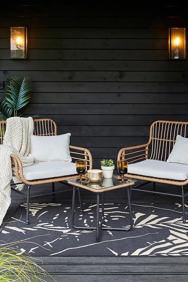 Rattan Rope Bistro Set