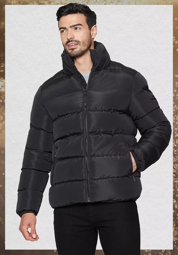 'Funnelweb' Padded Jacket from Threadbare