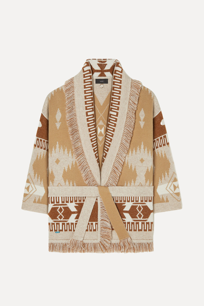 Icon Jacquard Cardigan from Alanui