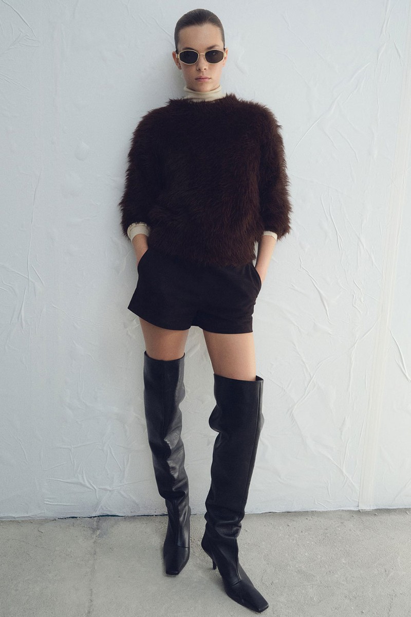 Faux-Fur Sweater