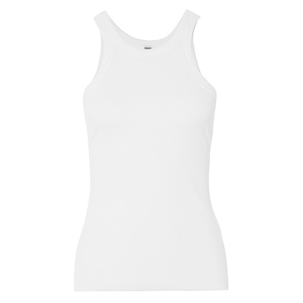 Organic Cotton-Blend Jersey Tank from Toteme